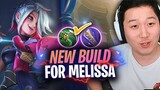 Wow! Melissa New Build was so Powerful | Mobile Legends