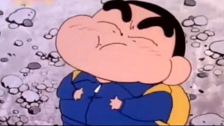 Crayon Shin-chan | Shin-chan’s chubby face is so cute, hahahaha