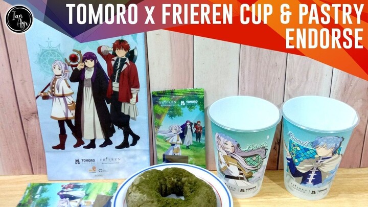 [ ENDORSE ] Tomoro Coffee x Frieren : Beyond Journey's End 葬送のフリーレン Pastry Matcha Bagel Himmel ヒンメル