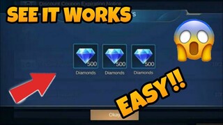 DIAMONDS APPLICATION INJECTOR||UNLI BP AND DIAMONDS✓✓MOBILE LEGENDS