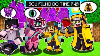 TIME 7 são MEUS PAIS no MINECRAFT!