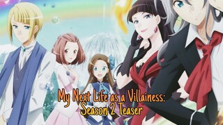 My Next Life as a Villainess: All Routes Lead to Doom X Season 2 - Official Trailer