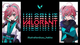 VALORANT | 今日は２２時くらいからスクリムだ～～～！！【にじさんじ/叶】