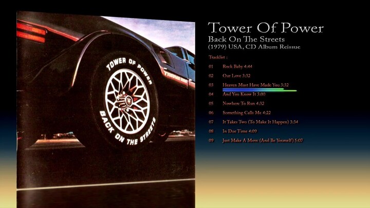 Tower Of Power (1979) Back On The Streets [1992 CD Reissue, Album]