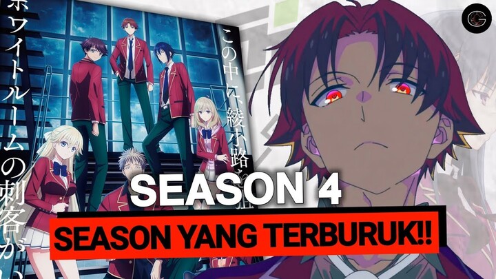 Kenapa Anime Classroom Of The Elite Season 4 Menjadi Season Terjelek??