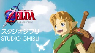 Đàn sáo thời gian phong cách Ghibli – Thị trấn dưới chân thành