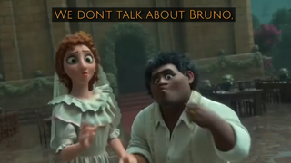 We don't talk about Bruno with captions