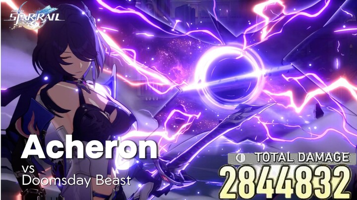 Acheron Showcase | Doomsday Beast | Honkai Star Rail