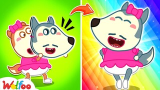 What if Lucy was in Daddy's Body? - Wolfoo Funny Stories About Magic Mask @WolfooAmerica