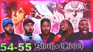 Asta's Arm's Can't Be Healed! Black Clover Ep 54 & 55 Reaction!