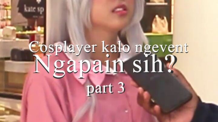 COSPLAYER KALO NGEVENT NGAPAIN SIH part 3 | #shorts #wibu #cosplayerindonesia #wibuindonesia #event