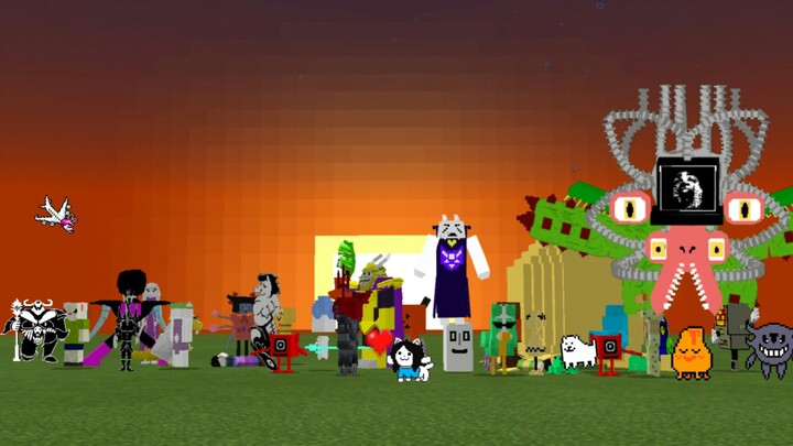 *ในที่สุด ฉันก็สร้าง The Undertale ทั้งหมดขึ้นมาได้แล้ว.......