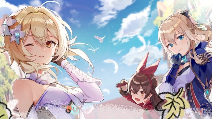[ Genshin Impact / Luo Tianyi / Lyrics ] Qianben Sakura