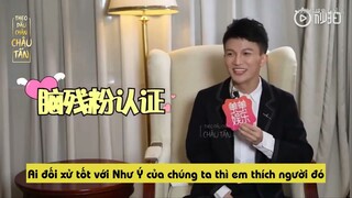 [Vietsub] Fanboy Châu Thâm kể chuyện lần đầu chụp ảnh chung với Châu Tấn hài xỉu =)))