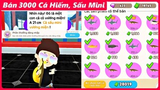 Play Together: Bán 3000 Cá Hiếm, Câu Cấ Sấu Mini Vương Miện Đầu Tiên