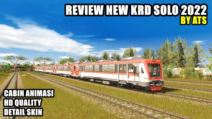 REVIEW KRD SOLO BARU 2022 BY ATS - TRAINZ SIMULATOR INDONESIA