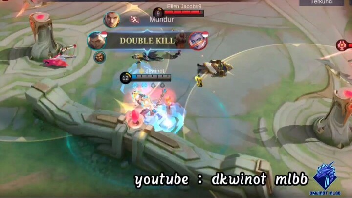 Fredrin vs Yin adu skill spellvamp www.youtube.com/@dkwinotmlbb