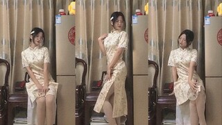 "Aneh, mengapa hati ini mengikutimu?"//Koreografi asli "Peach Blossom Cheongsam"