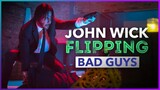 John Wick Flips All the Bad Guys