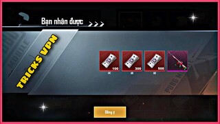 FAKE IP THAM GIA SỰ KIỆN ĐỔI UC, SKIN SÚNG & TRANG PHỤC BẢN VNG, QUỐC TẾ || PUBG MOBILE