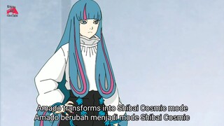 Amado mode Shibai mengejutkan Shikamaru | BORUTO TWO BLUE VORTEX PART 1481