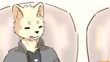 【furry】Are massage chairs so comfortable? (short animation)