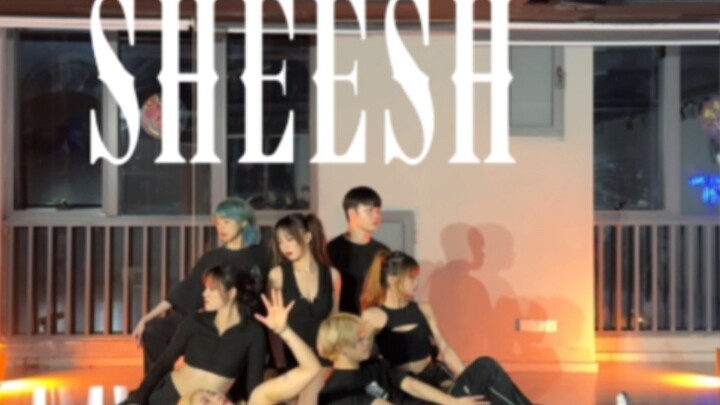 《SHEESH》BABY MONSTER practice room revealed｜1TB seven-person speed-dance【dance｜dance｜cover dance】