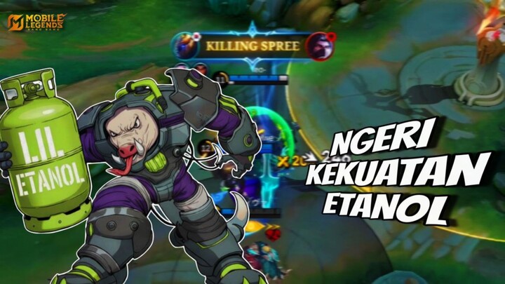 #KontesKreator2025 GENDONG TIM 🤣 PAKE GROCK  SKYPIERCE 🥶 | HIGHLIGHT | MLBB | GROCK EXE