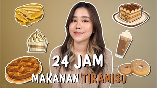 24 JAM MAKAN YANG RASA TIRAMISU DOANG!