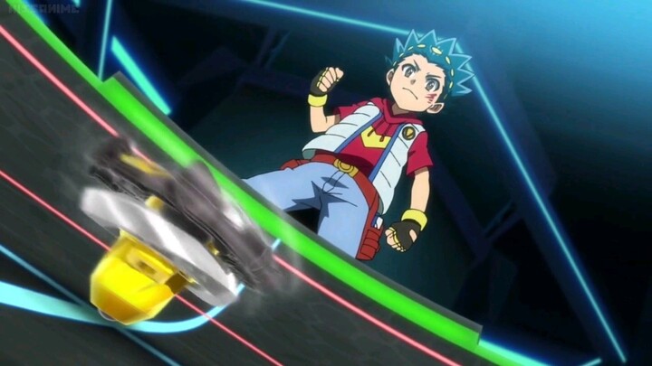 S01E48 Explosive Spin VS Runaway Dash! Beyblade Burst Eng Sub