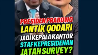 Presiden Prabowo Lantik Mohammad Qodari Sebagai Kepala Kantor Staf Kepresidenan Sumber Informasi Ber