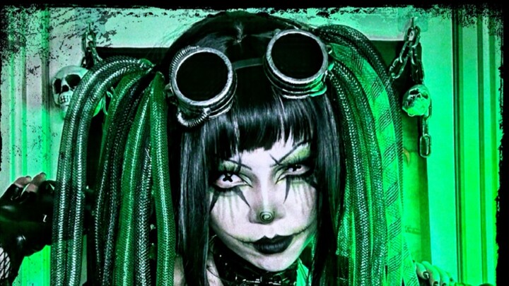 ☣︎ X⃟Eclipse⃟Corpse⃟ ☣︎｜Cyber⃟Goth⃟Trang phục⃟