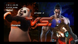 Panda's Kungfu Against Kazuya Without Defeat #bestofbest