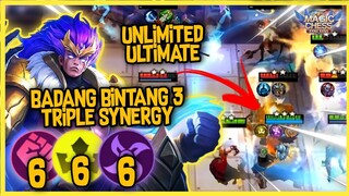 3 STAR BADANG EMPIRE ! COMBO 666 - 6 ASSASSIN 6 EMPIRE 6 WRESTLER ! MAGIC CHESS