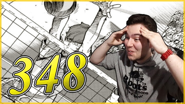 Haikyu!! Chapter 348 Live Reaction - THE SHADE OF KAMOMEDAI! ハイキュー!!