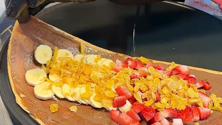 Fruit-Stuffed Pancake