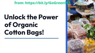 Discover the Benefits of Organic Cotton Flat-Bottom Bulk Bag