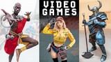 360 Video Game Costumes Levelled UP Cosplay -  BEST VIDEO GAME COSPLAY Music Video 2022