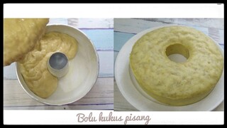 RESEP BOLU PISANG KUKUS | TAKARAN SENDOK | ANTI GAGAL