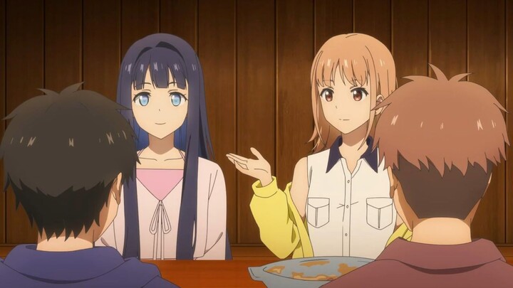 Toumei na Yoru ni Kakeru Kimi to, Me ni Mienai Koi wo Shita Episode 2..: Kencan Buta Koharu
