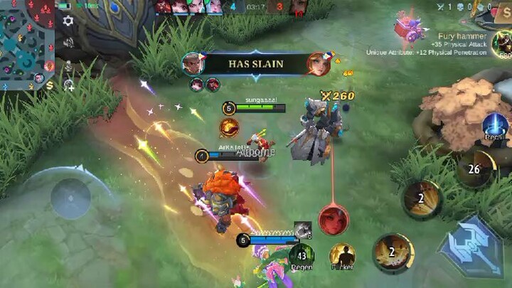 try naman natin ung hero skin ni chou Ganda pala
