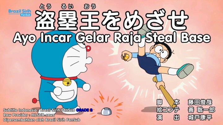Doraemon - Ayo Incar Gelar Raja Steal Base (Sub Indo)