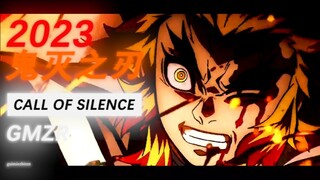 【AMV.MAD】Call Of Silence/    鬼灭之刃    柱是顶天立地的柱，弦是崩断即换的弦。   恶鬼不灭，鬼杀永存