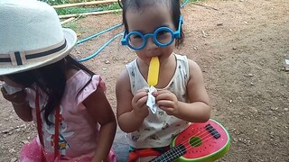 น้องแตงจริง&น้องโซระชาแนล เก็บความน่ารักมาฝากfc