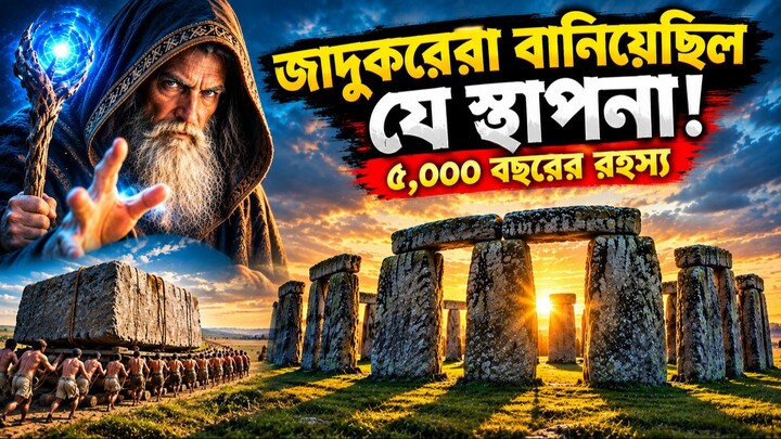 স্টোনহেঞ্জ – কে বানালো? কেন বানালো? ২৫ টনের পাথর এলো কোথা থেকে? 😳 | Stonehenge Mystery
