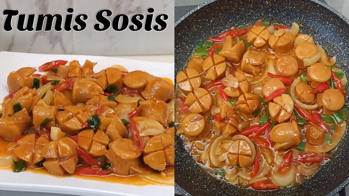 Sosis jangan cuma di goreng!!! Dimasak kaya gini enaknya kebangetan