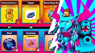 Novo Passe do MR.BEAST com Novo EMOTE Especial e Novas SKINS no Stumble Guys 0.64