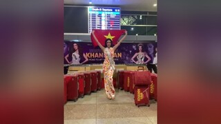 Khánh Vân catwalk khoe body cực phẩm ngày khởi hành🇻🇳❤️🔥missuniverse powerAwesome PhepThuatWinX MeReviewPhim khanhvan