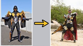 [Monster to Knight] Some monster suit parts that have been transformed into Kamen Rider