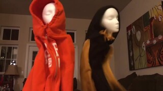 [Funny fake hair dance] Uptown Funk || Caitlyn Simonds [Pinto Bean Transport]